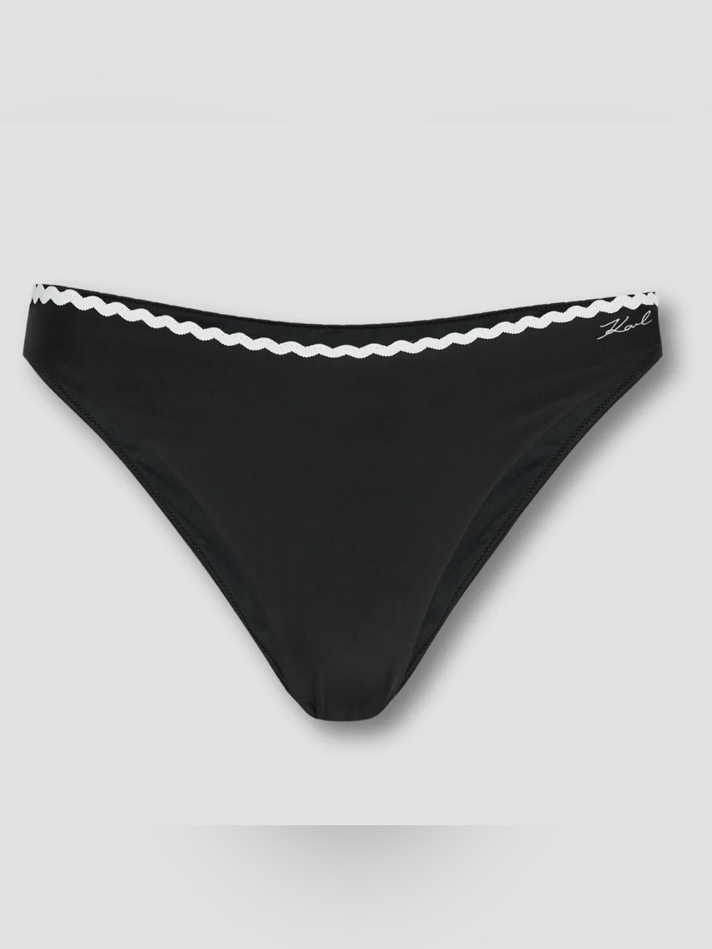 Karl Lagerfeld Signature Scallop Cheeky